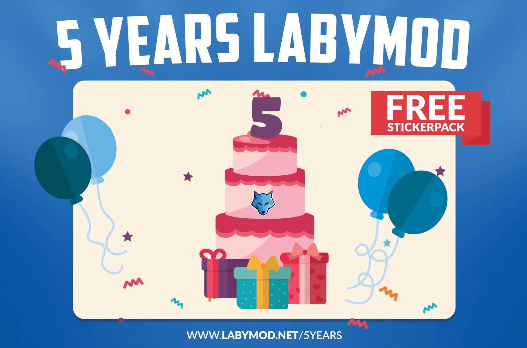 LabyMod 5th Birthday & first international application phase