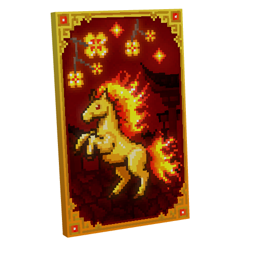Fire Horse Cloak