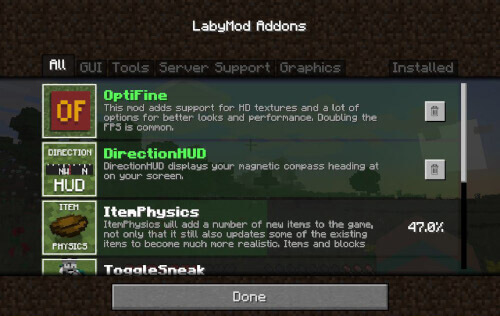 Labymod For Minecraft