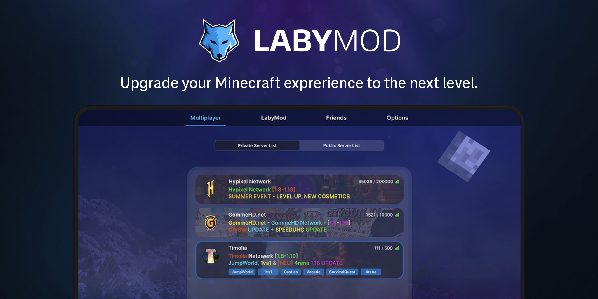 LabyMod for Minecraft